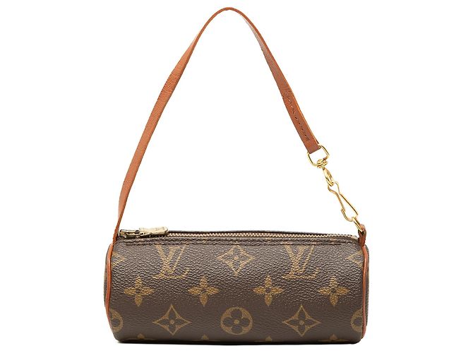 Bolsa de mão Louis Vuitton Monogram Papillon marrom