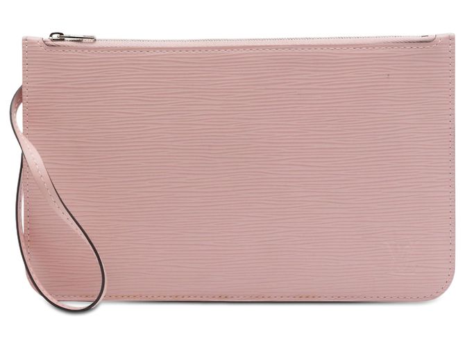 Pochette Louis Vuitton Epi Neverfull rosa