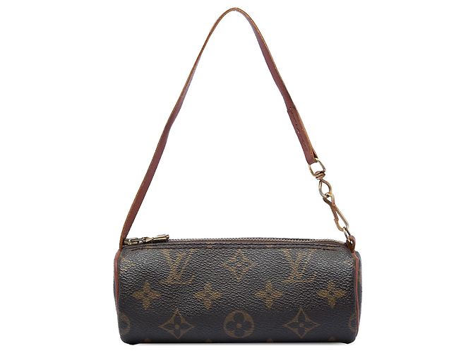Bolsa de mão Louis Vuitton Monogram Papillon marrom