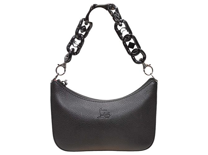 Mini borsa a tracolla nera Christian Louboutin Nero