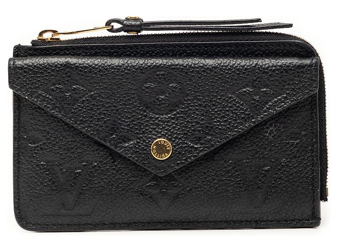 Tarjetero Louis Vuitton Monogram Empreinte Recto Verso negro