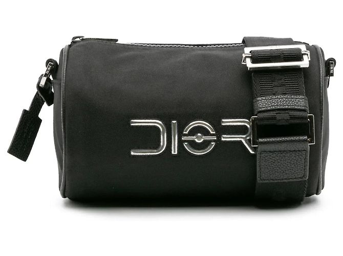 Borsa Roller in Nylon Dior Hajime Sorayama Nera Nero