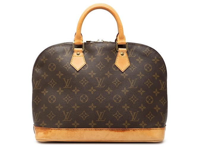 Louis Vuitton Monogram Alma PM Handtasche braun
