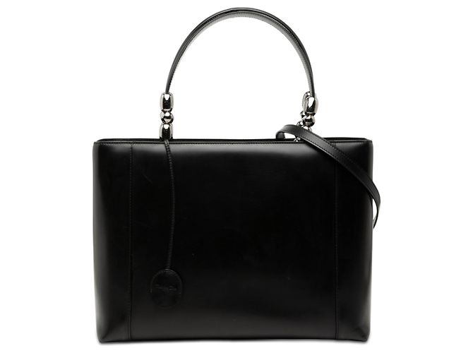 Bolsa Malice em couro preto com pérolas Dior