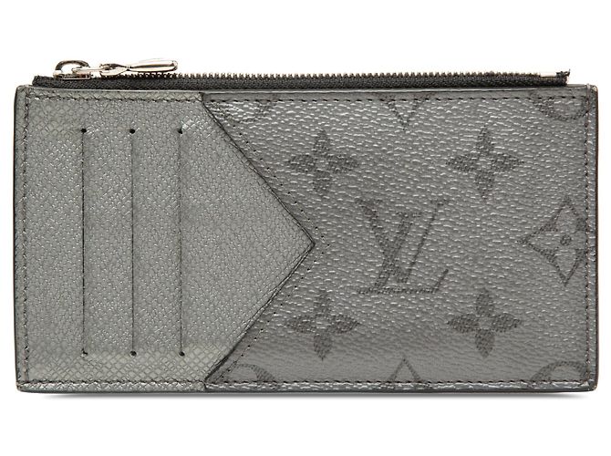 Tarjetero Louis Vuitton Monogram Eclipse Reverse Taigarama negro
