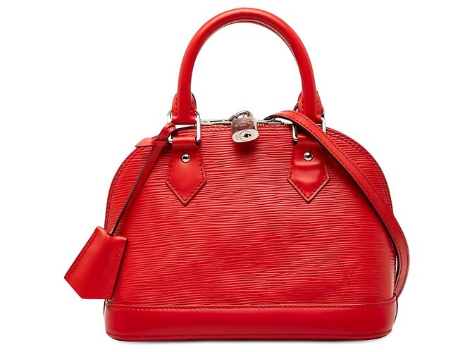 Bolso Louis Vuitton Epi Alma BB rojo Roja
