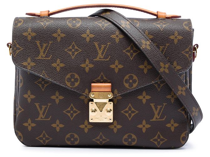 Bolso Louis Vuitton Monogram Pochette Metis marrón Castaño