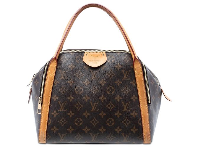 Bolso Louis Vuitton Monogram Marais MM marrón Castaño