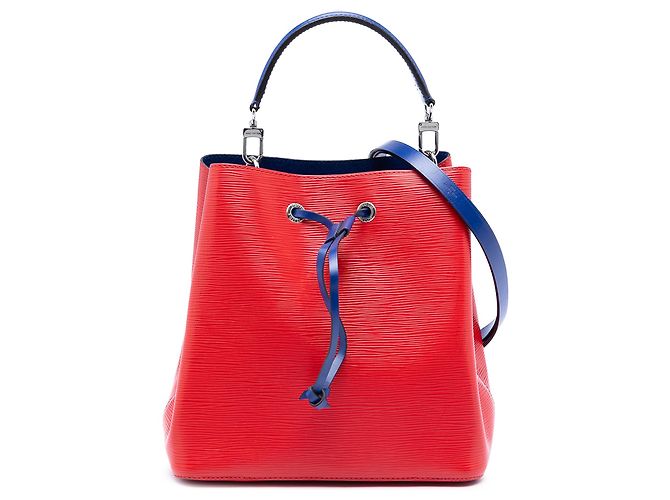 Borsa a secchiello Epi NeoNoe MM Louis Vuitton rossa Rosso