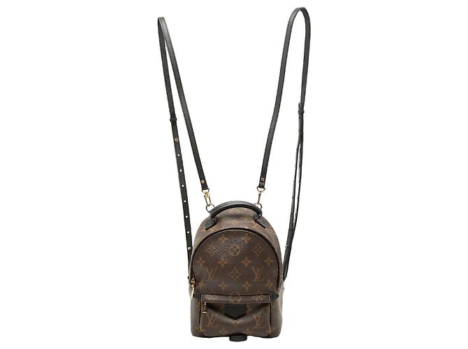 Brown Louis Vuitton Monogram Mini Palm Springs Backpack