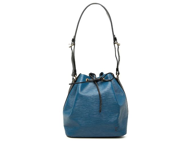 Borsa a secchiello Louis Vuitton Epi Petit Bicolor nera Nero
