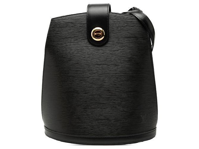 Borsa a tracolla Louis Vuitton Epi Cluny nera Nero