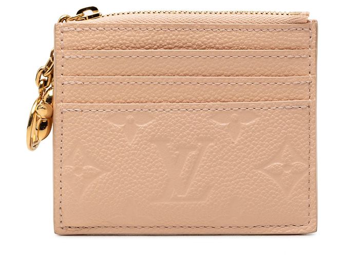 Tarjetero Louis Vuitton Monogram Empreinte Flora rosa