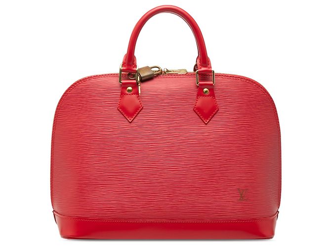 Bolsa Louis Vuitton Epi Alma PM Vermelha Vermelho