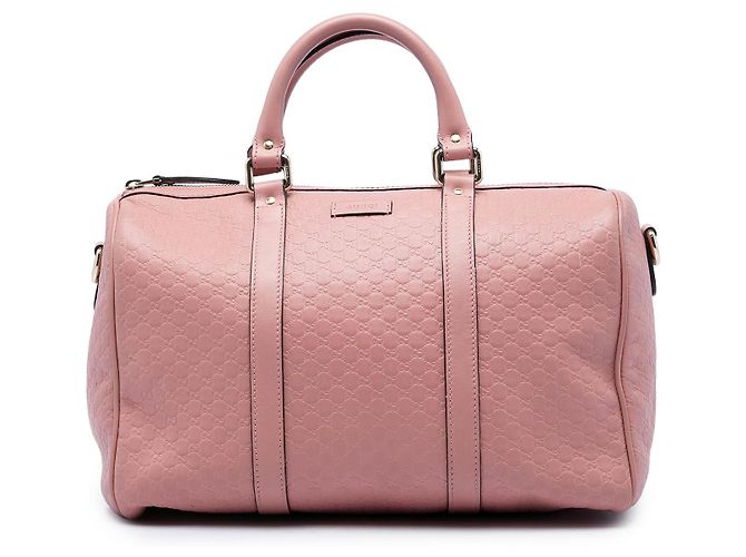 Bolsa Gucci Medium Microguccissima rosa
