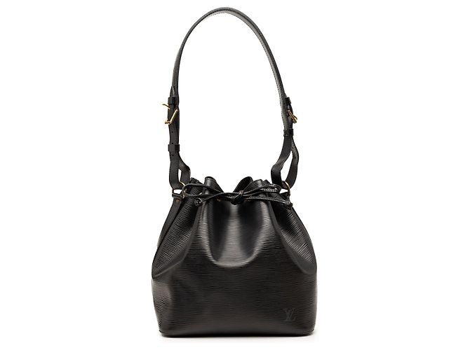 Louis Vuitton Epi Petit Noe Beuteltasche in Schwarz
