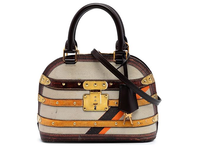 Borsa Alma BB in Transformed Canvas beige Louis Vuitton