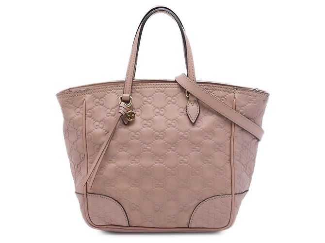 Borsa Gucci Small Guccissima Bree rosa