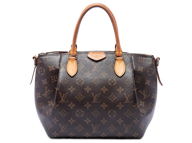 Brown Louis Vuitton Monogram Turenne PM Satchel