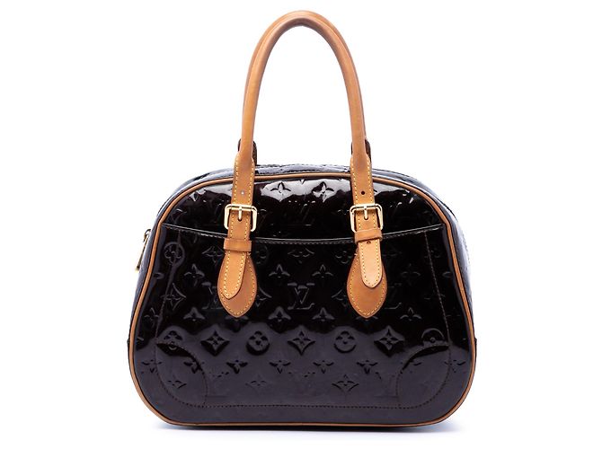 Bolsa Louis Vuitton Monogram Vernis Summit Drive roxa Roxo