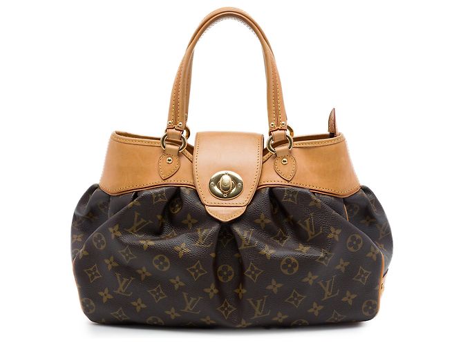 Twist Borsa Louis Vuitton Monogram Boetie PM marrone