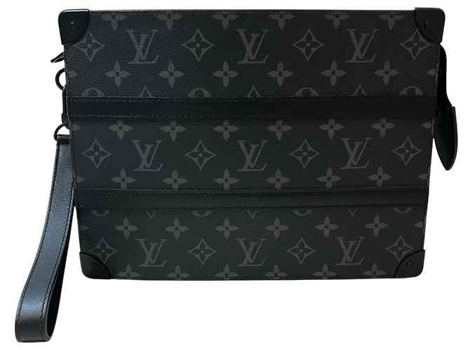 Pochette Louis Vuitton Monogram Eclipse Noir