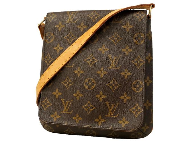 Borsa a Spalla Louis Vuitton Monogram Musette Salsa Marrone