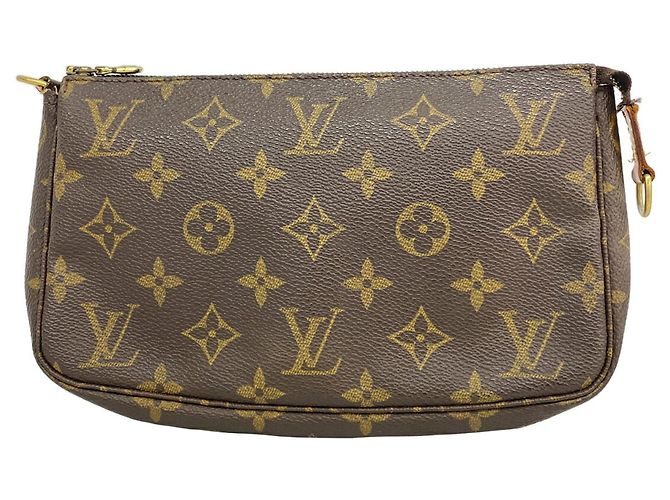 Louis Vuitton Monogram Pochette Accessoires Tasche Braun