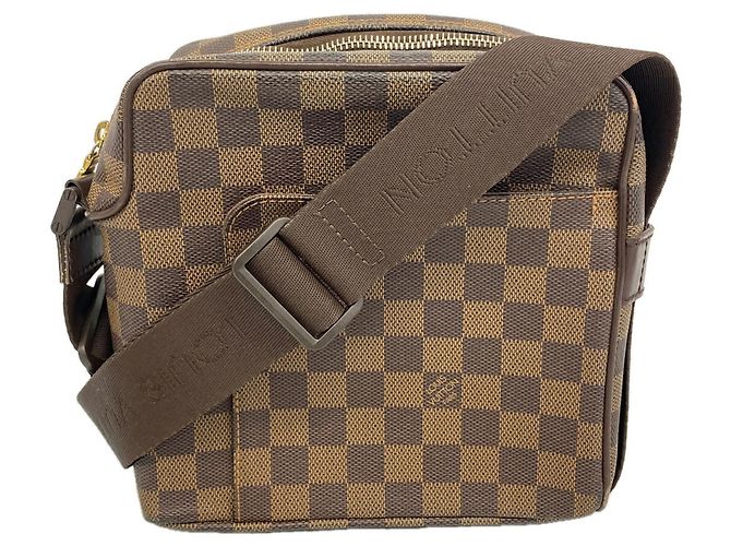 Borsa a tracolla Louis Vuitton Damier Olaf PM Damier ebene