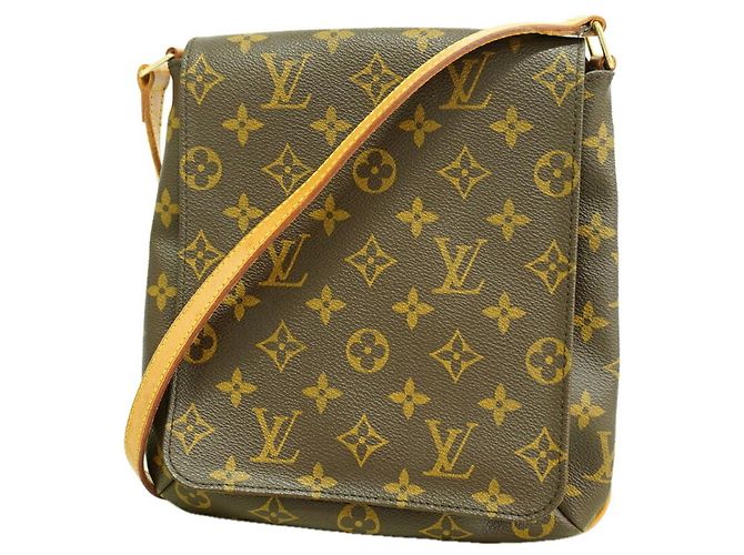 Borsa a tracolla Louis Vuitton Monogram Musette Salsa Marrone