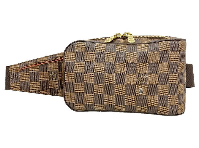 Borsa a tracolla Louis Vuitton Damier Geronimos Damier ebene