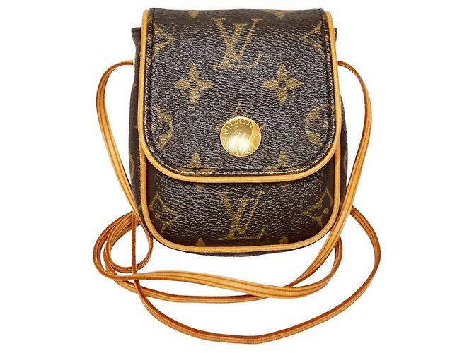 Pochette Cancun de Louis Vuitton en toile Monogram Marron Monogramme