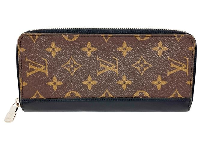 Louis Vuitton Zippy Wallet Vertical Brown Monogram