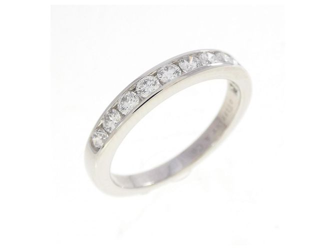 Tiffany & Co Tiffany Half Circle Channel Setting Ring 