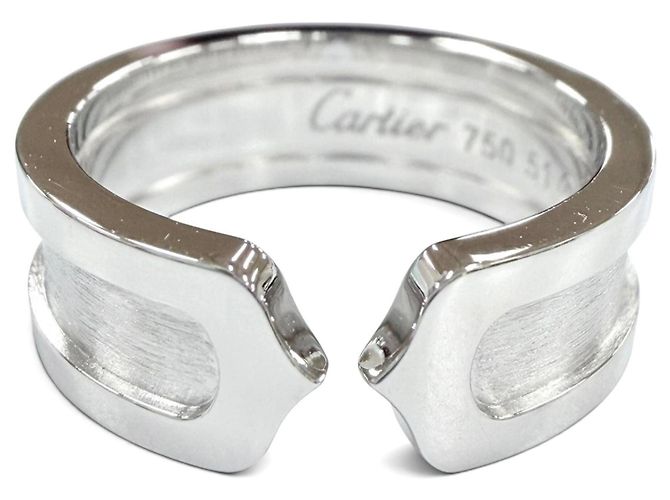 Cartier Ring aus Weißgold - Größe 51 Golden