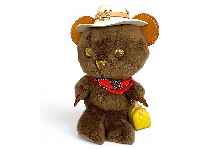 Louis Vuitton Red Bear Keyring