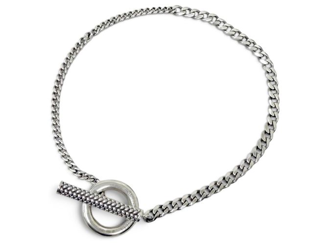 Pulseira com pingentes prateada Bottega Veneta Prata