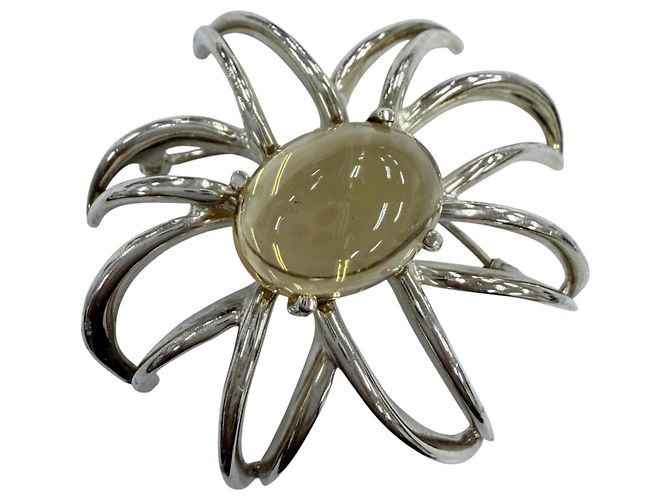 Spilla Tiffany & Co. Vintage 925 Citrine Fireworks Argento Giallo