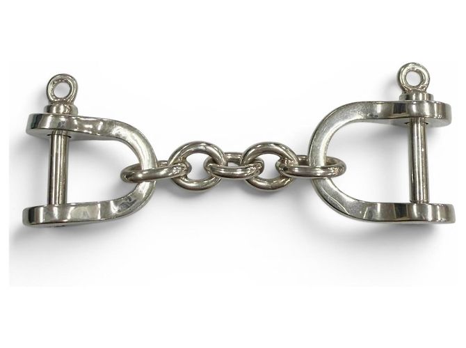 Tiffany & Co Tiffany Vintage Double Jackle Keyring Silvery