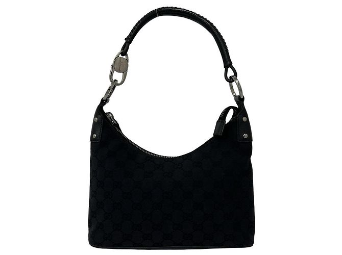 Gucci GG Pattern Mini Handbag Black