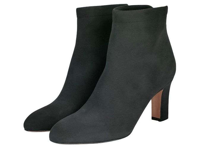 Autre Marque PELLICO Back Zip Short Boots Black