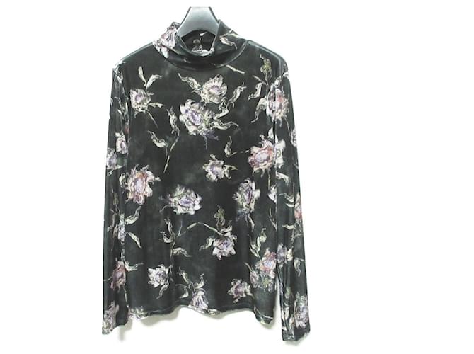 Autre Marque AMERI DRY FLOWER VELOUR Top Grün Dunkelgrün