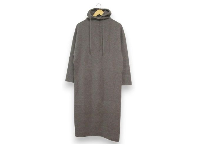 Autre Marque DRESSTERIOR Double Face Maxi Kleid Braun
