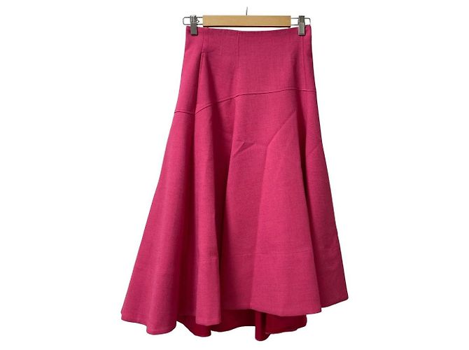 Autre Marque Falda de tweed ligero ESTNATION Rosa