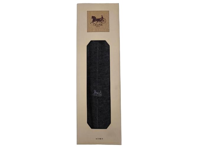 Céline Graue Socken mit Box 