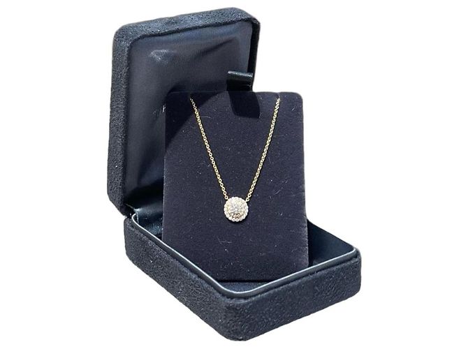 Colar Tiffany & Co. Soleste em ouro rosa 18K e diamantes Dourado