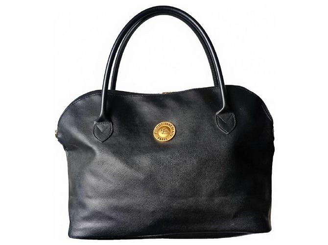 Borsa Pierre Balmain ecopelle nera Nero