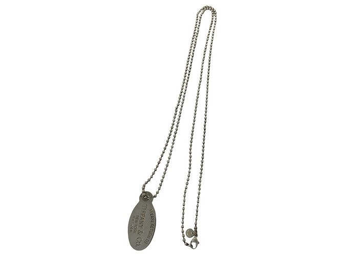 Tiffany & Co Collana Tiffany Return to Oval in Argento 925