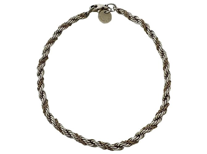 Tiffany & Co Bracciale Tiffany Twist Rope Argento D'oro