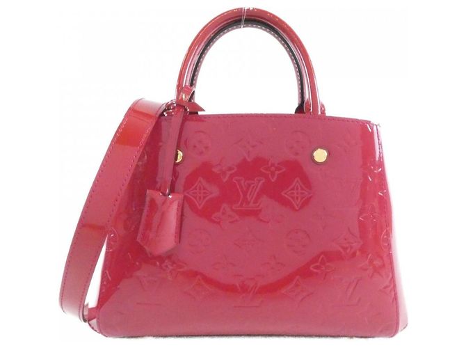 Bolsa Louis Vuitton Vernis Montaigne BB Rosa